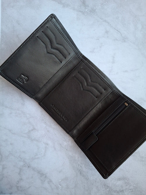 Montana est. 1957 3 foldet herrepung Wallet Black