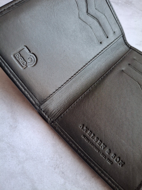 Montana est. 1957 3 foldet herrepung Wallet Black