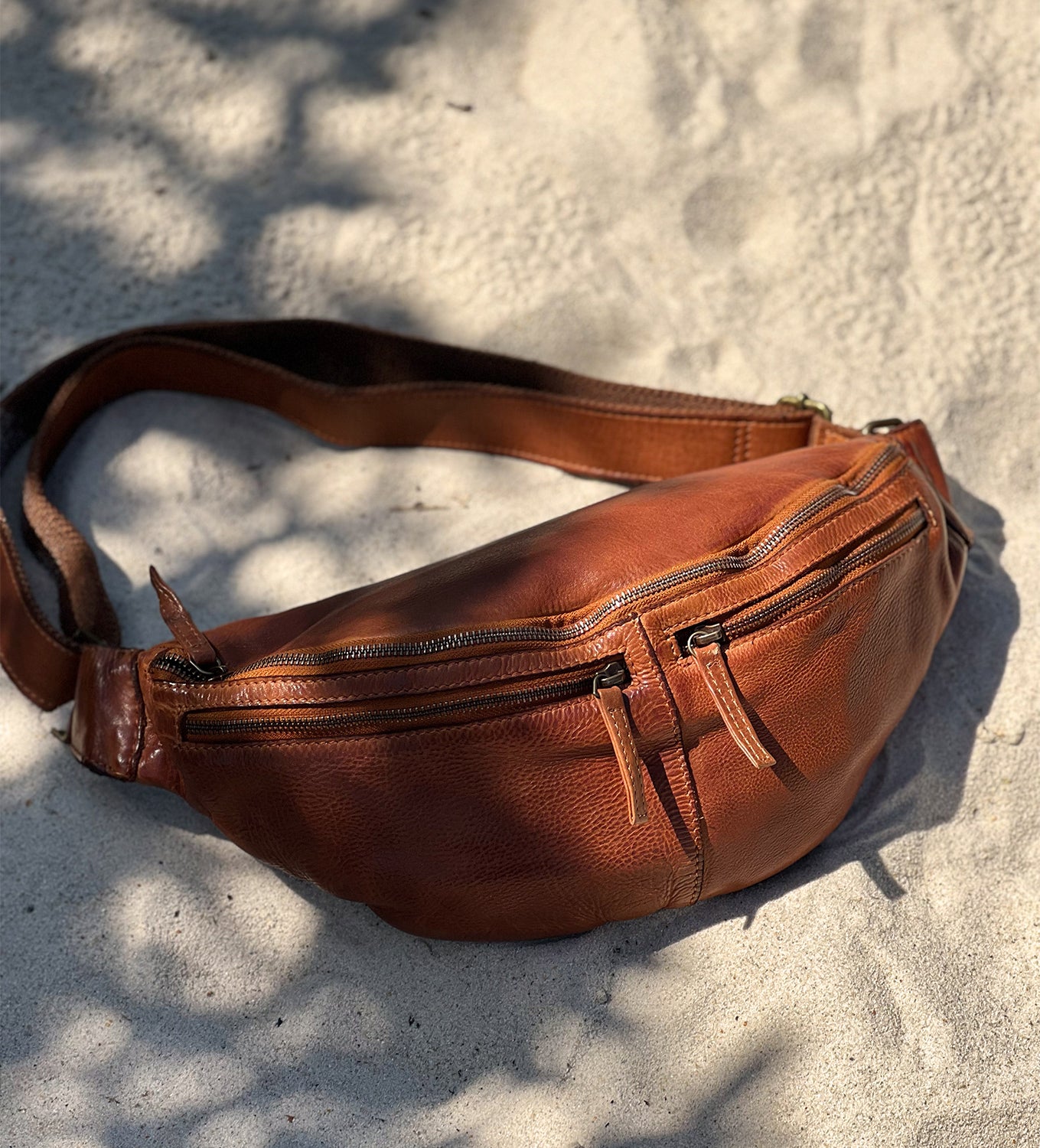 Montana est. 1957 Albany Toiletbags Cognac