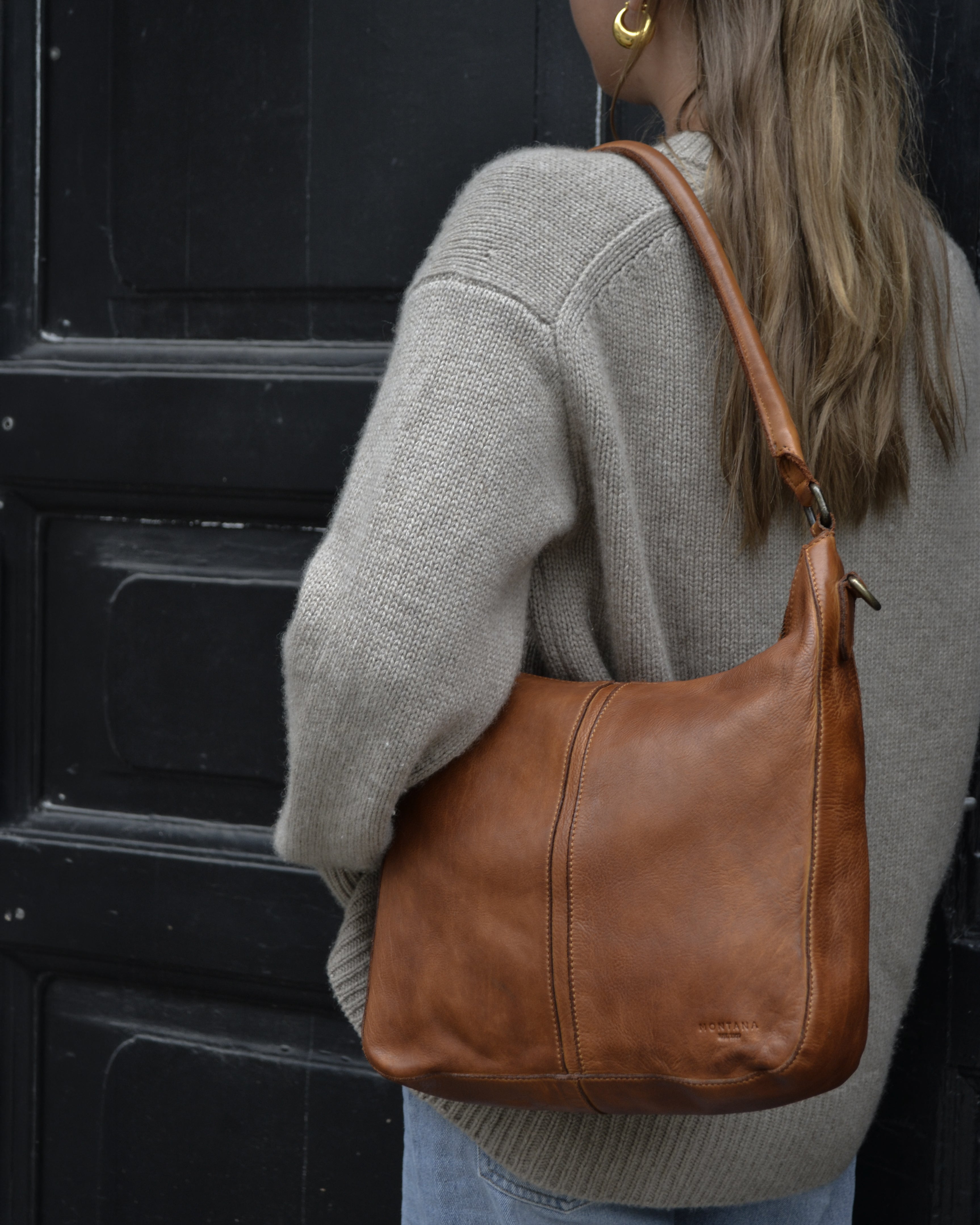 Montana est. 1957 Augusta Bags Cognac