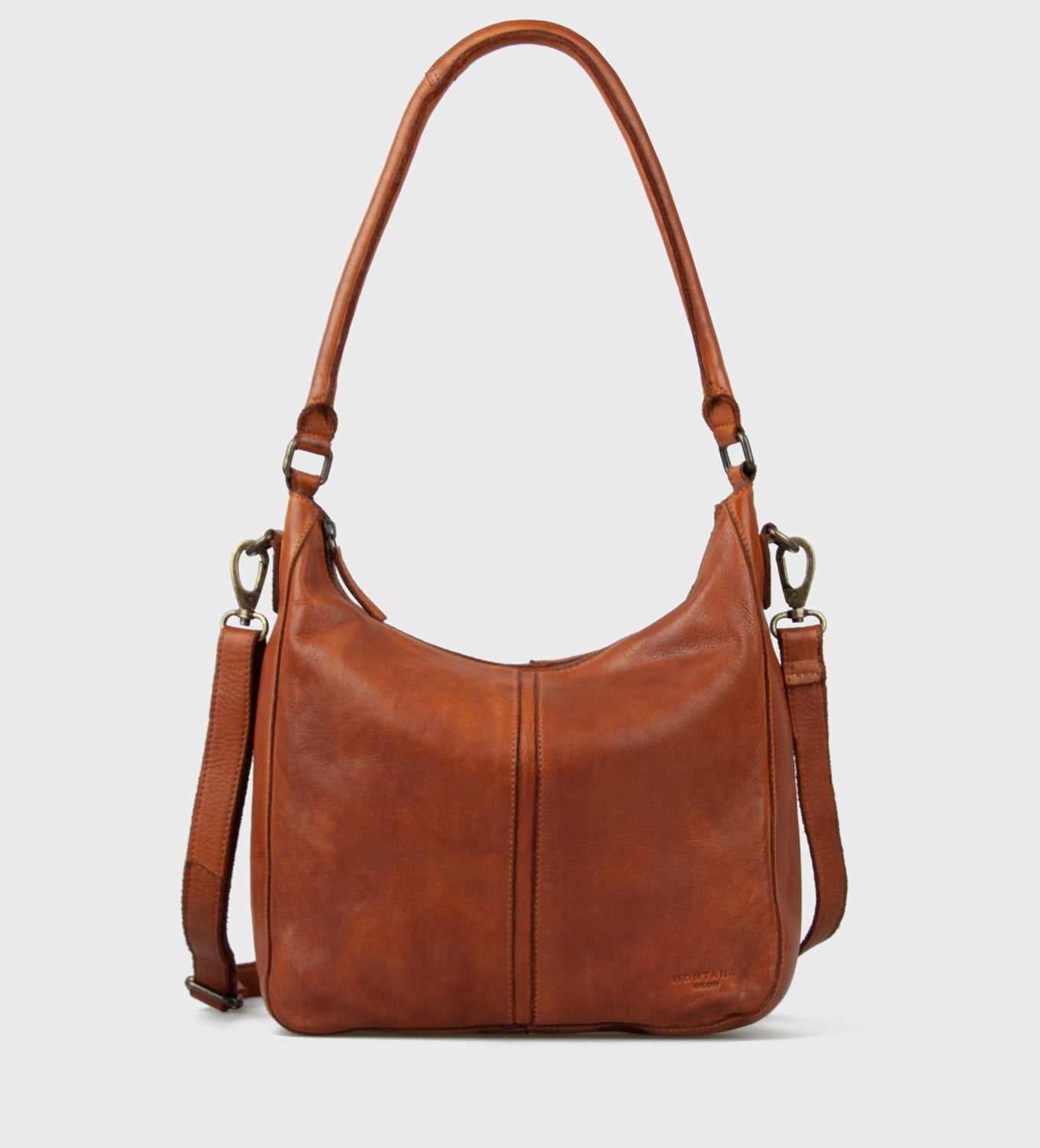 Montana est. 1957 Augusta Bags Cognac