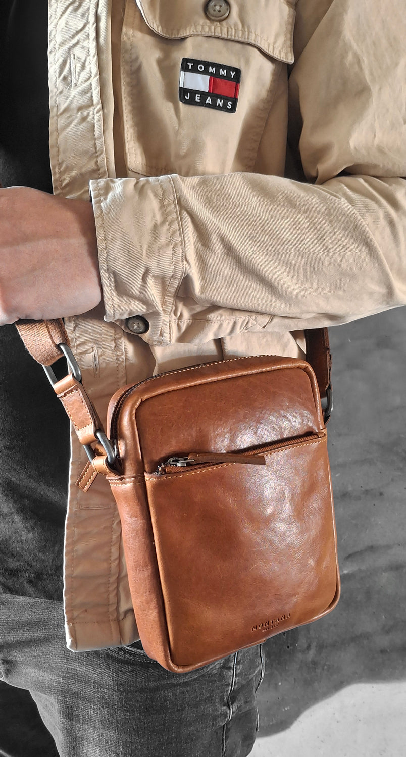 Montana est. 1957 Axel Bags Cognac