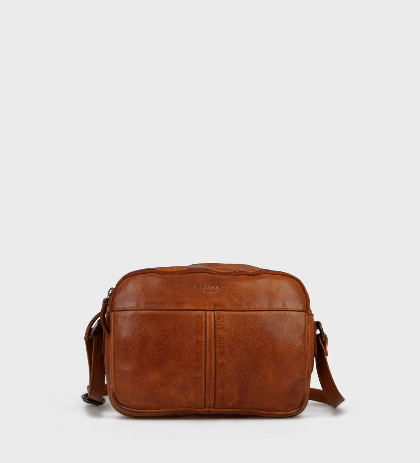 Montana est. 1957 Baker Urban Bags Cognac