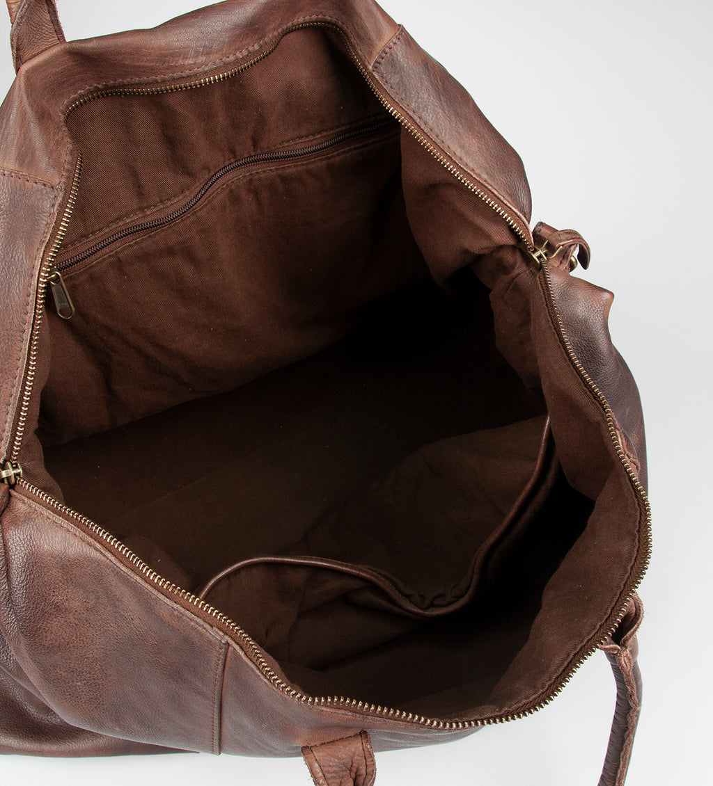 Montana est. 1957 Butte Urban Travelbag Brown
