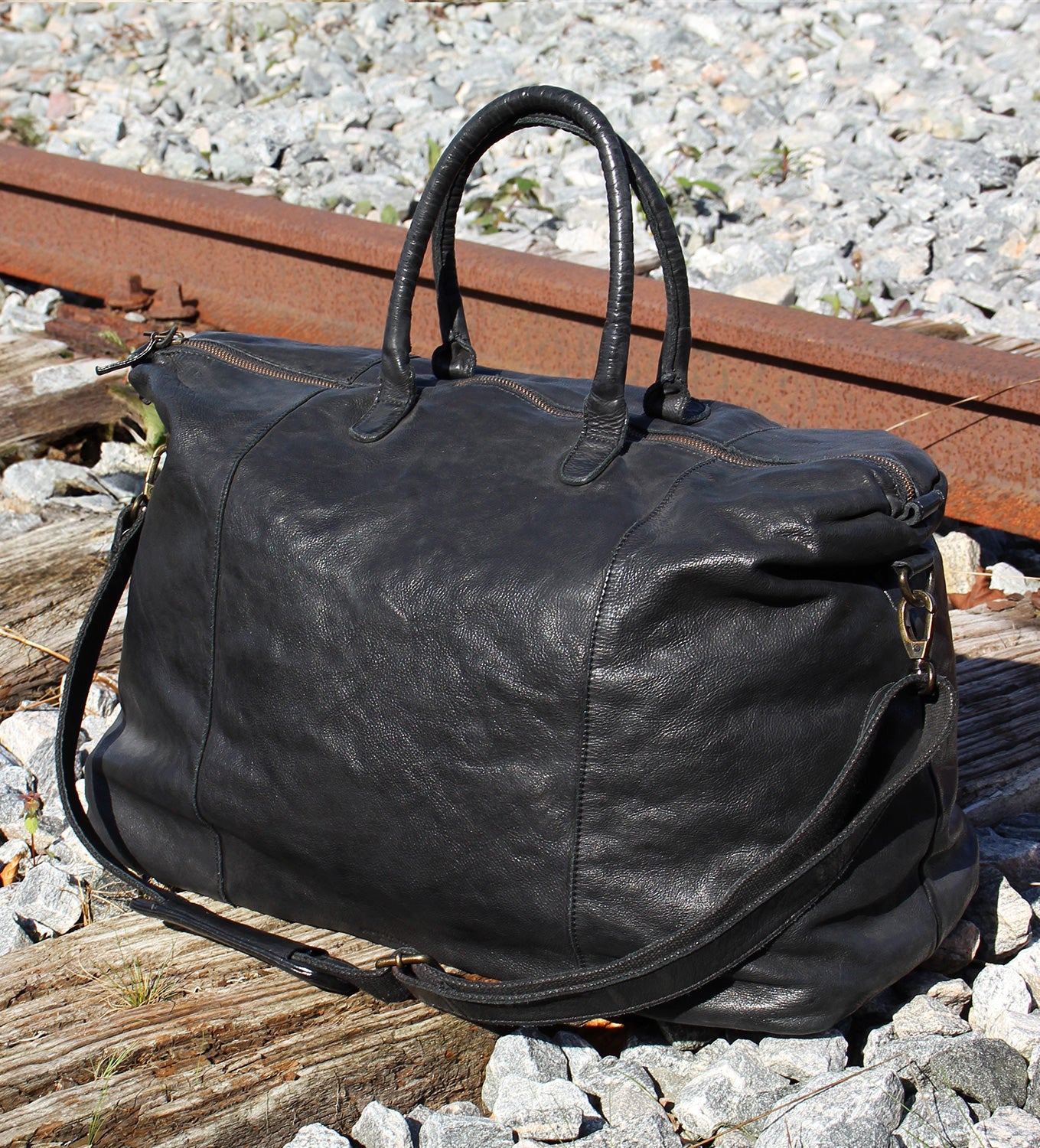 Montana est. 1957 Butte Urban Travelbag Black