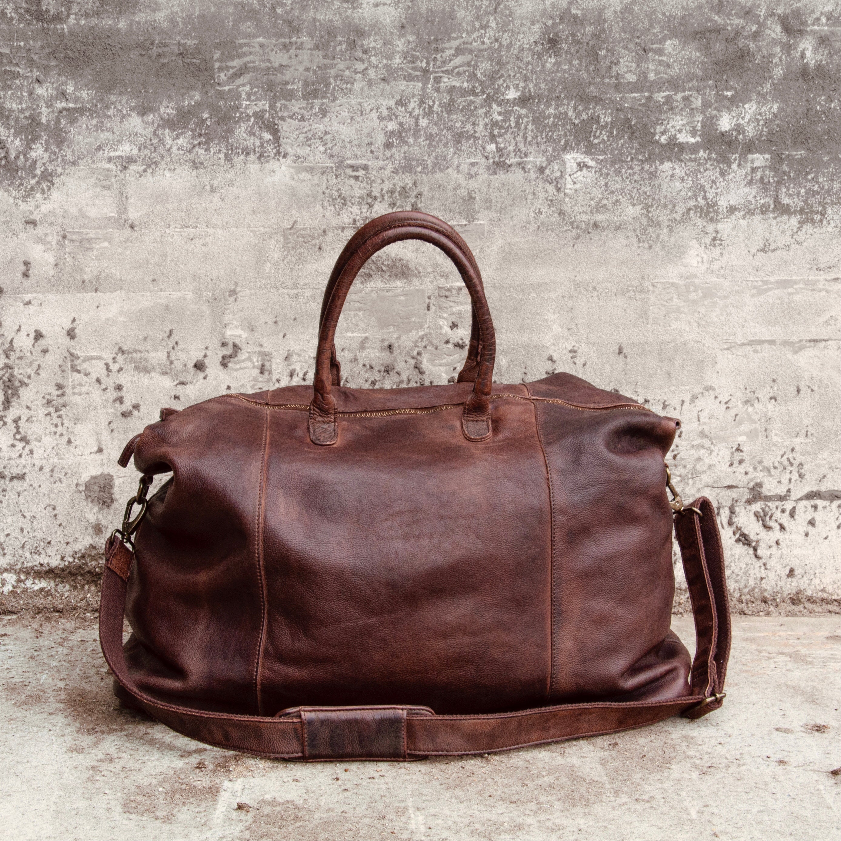Montana est. 1957 Butte Urban Travelbag Brown