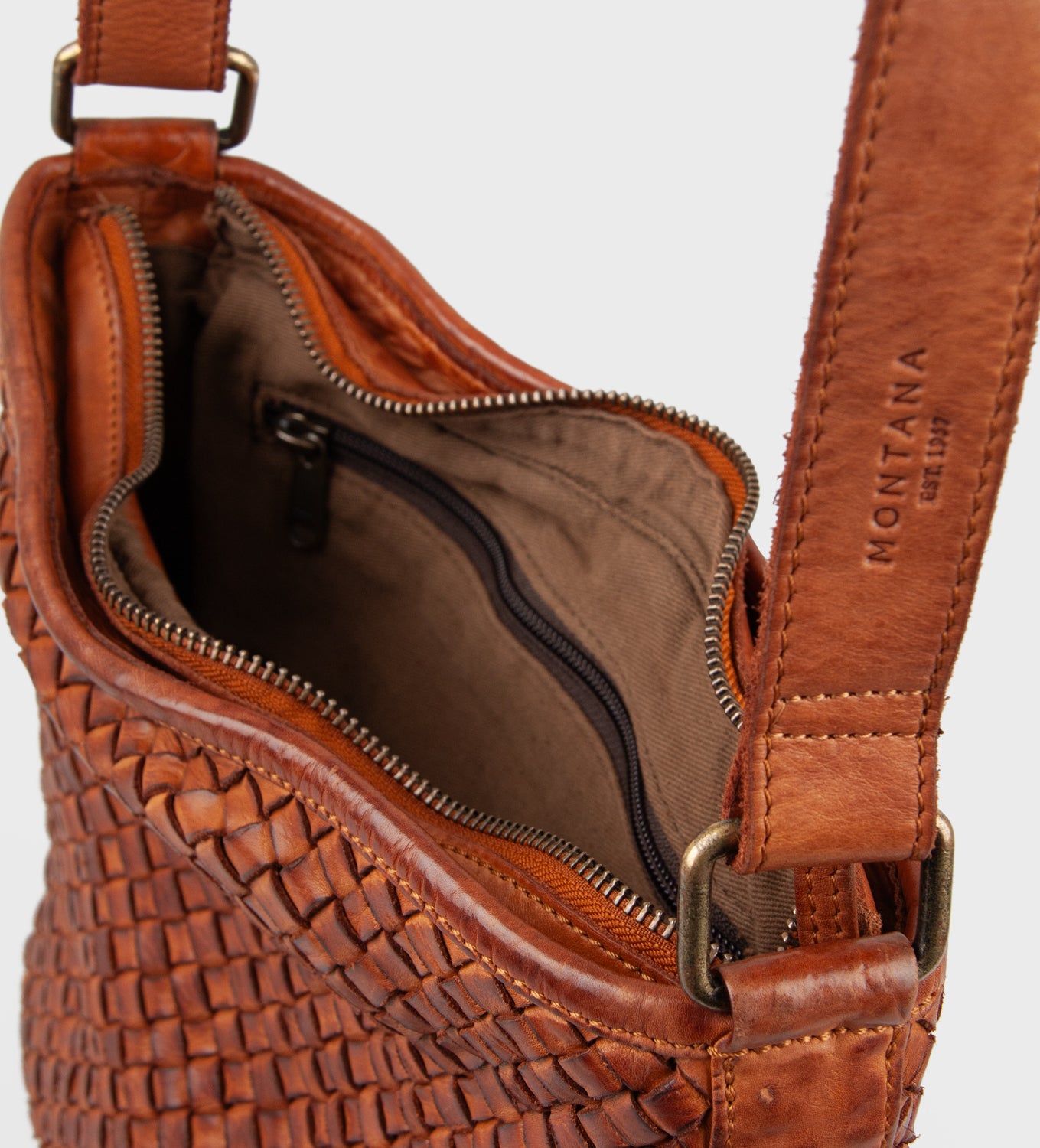 Montana est. 1957 Carney Bags Cognac