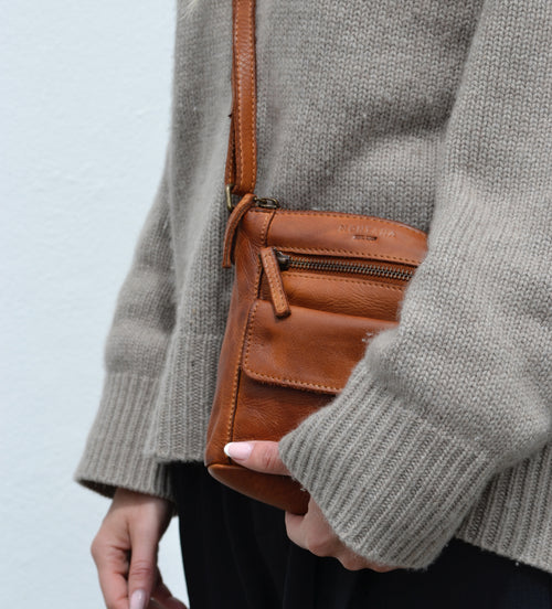 Montana est. 1957 Charlo Small Crossbody Cognac