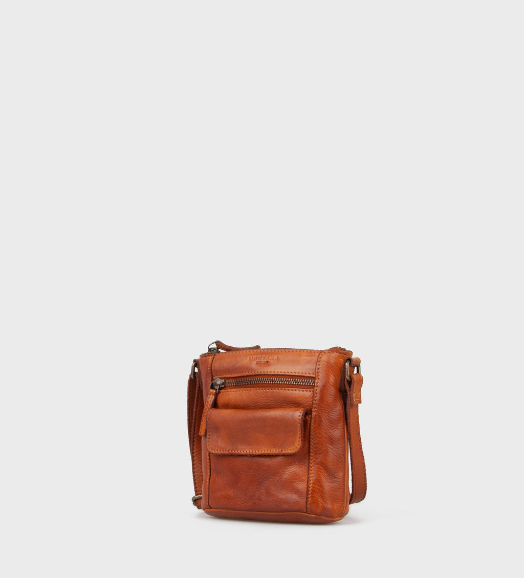 Montana est. 1957 Charlo Bags Cognac