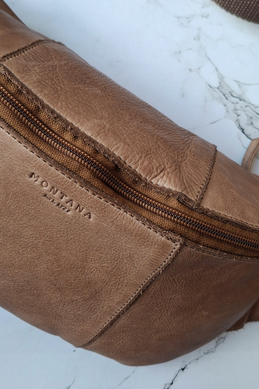 Montana est. 1957 Custer Bumbags Walnut