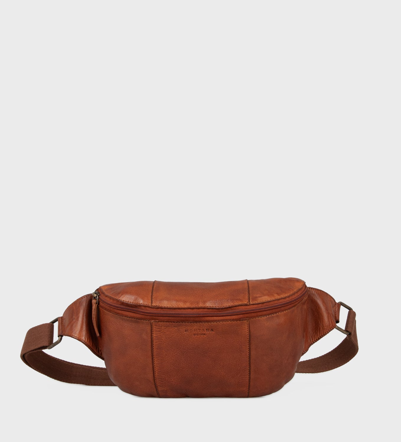 Montana est. 1957 Custer Bumbags Cognac
