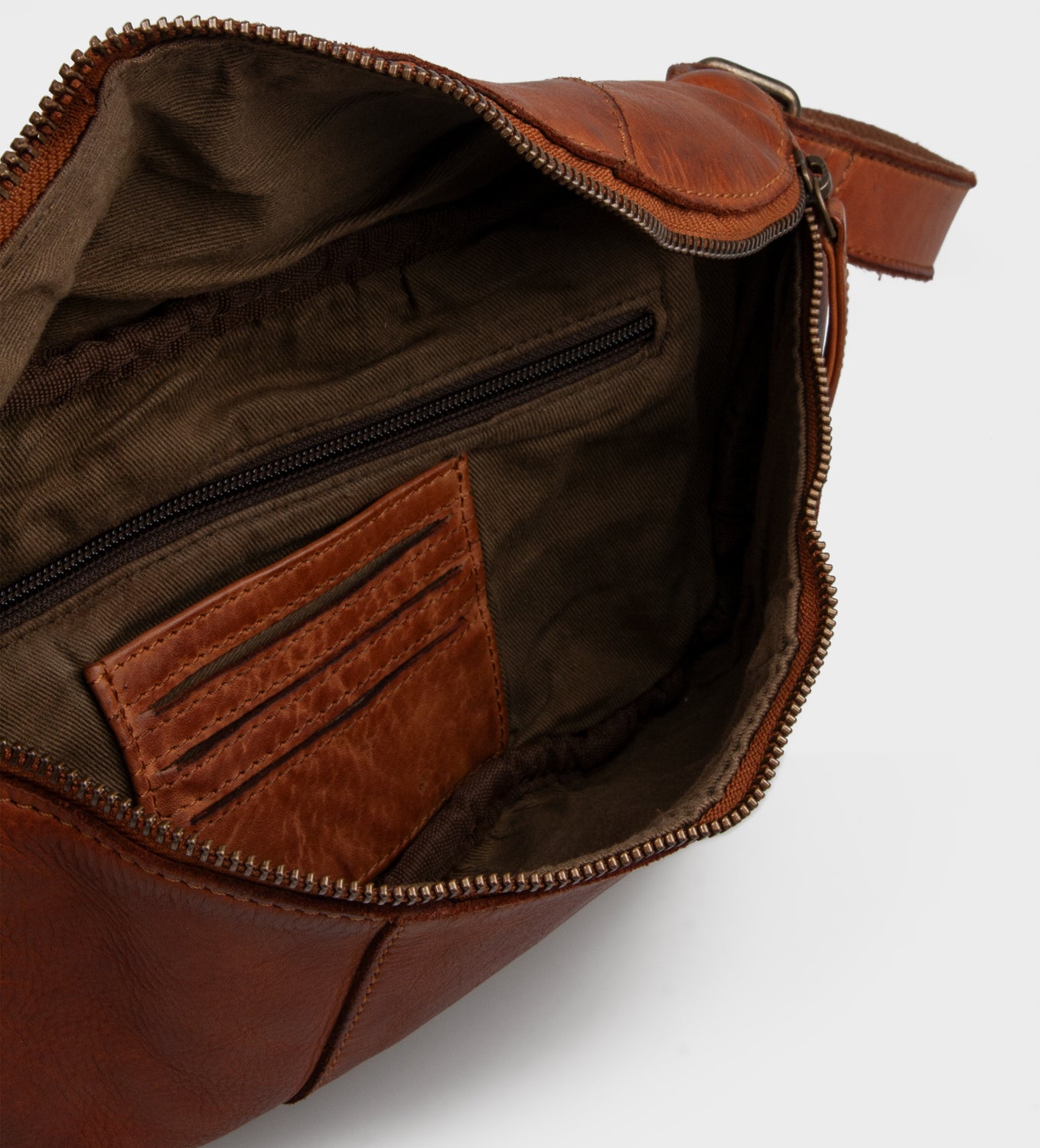 Montana est. 1957 Custer Bumbags Cognac