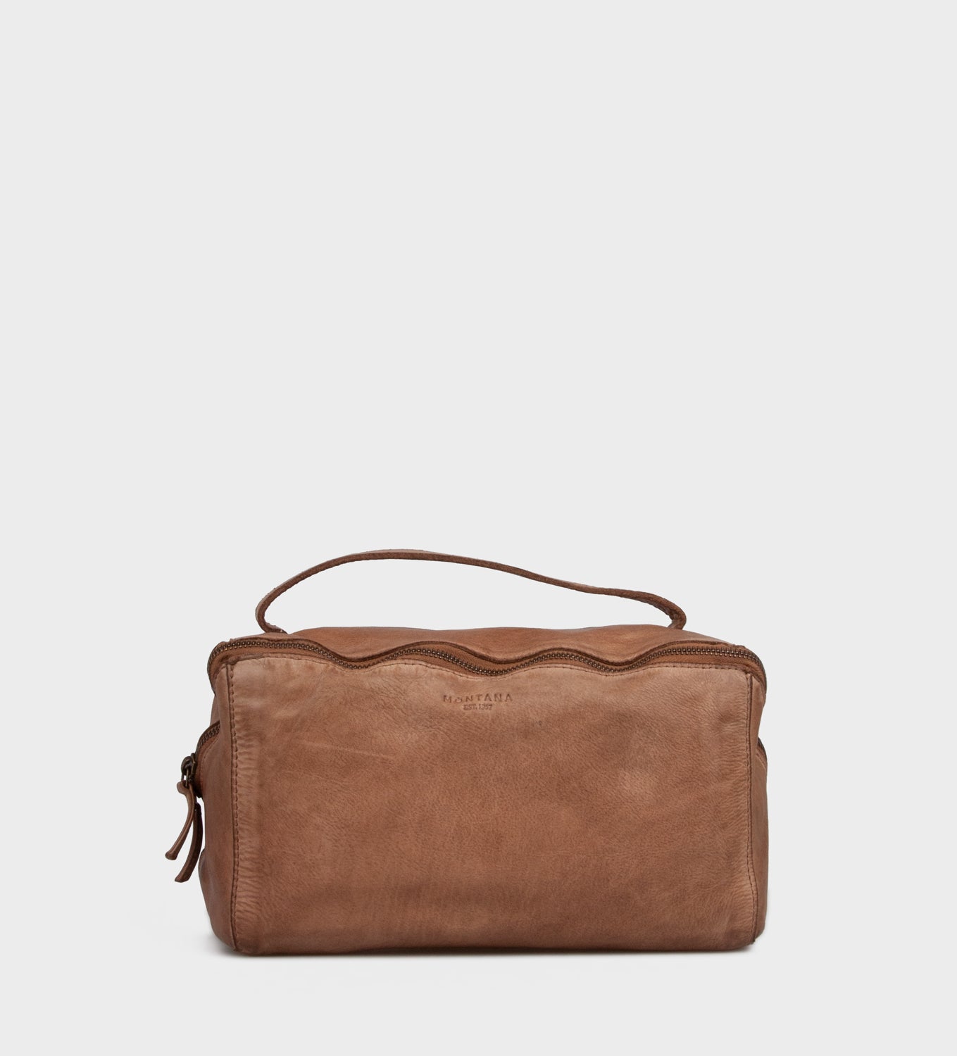 Montana est. 1957 Dillon Toiletbags Walnut
