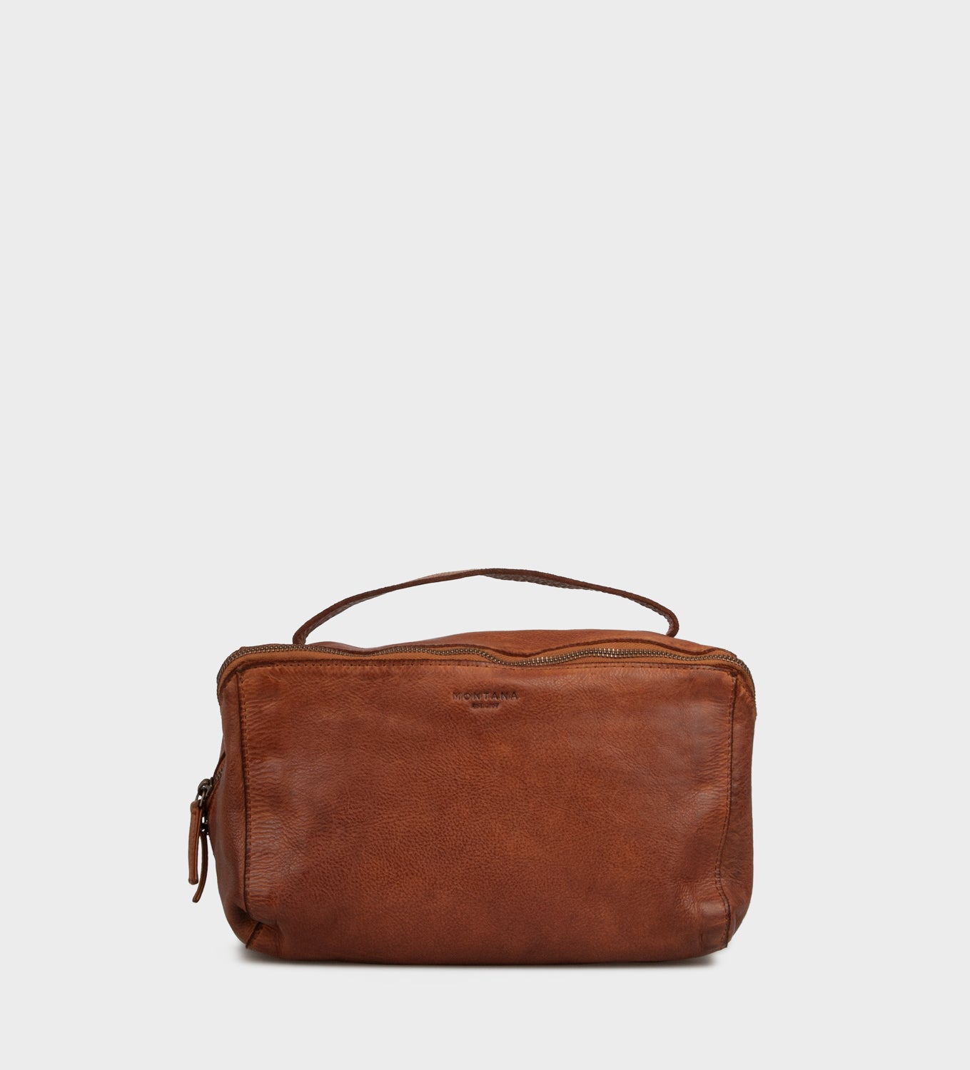 Montana est. 1957 Dillon Toiletbags Cognac