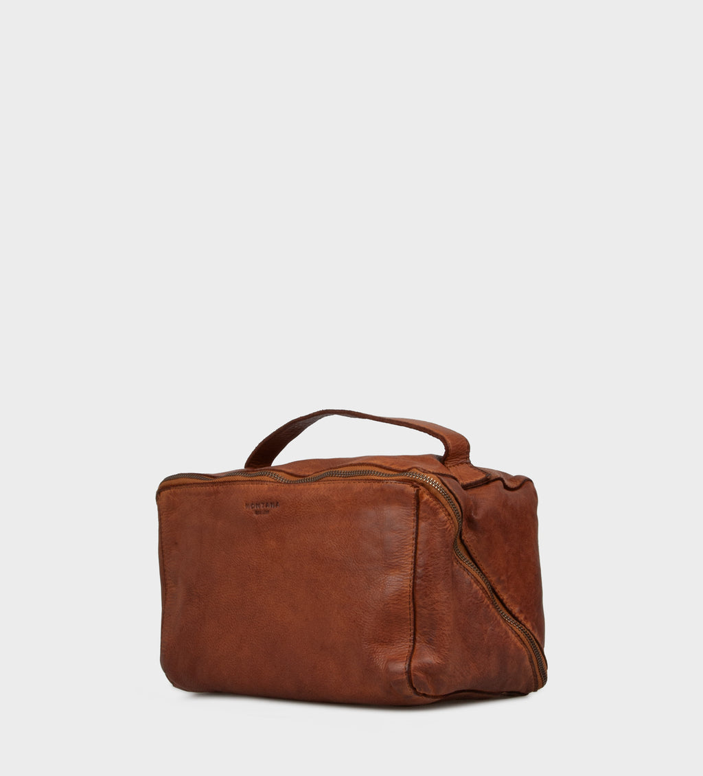 Montana est. 1957 Dillon Toiletbags Cognac