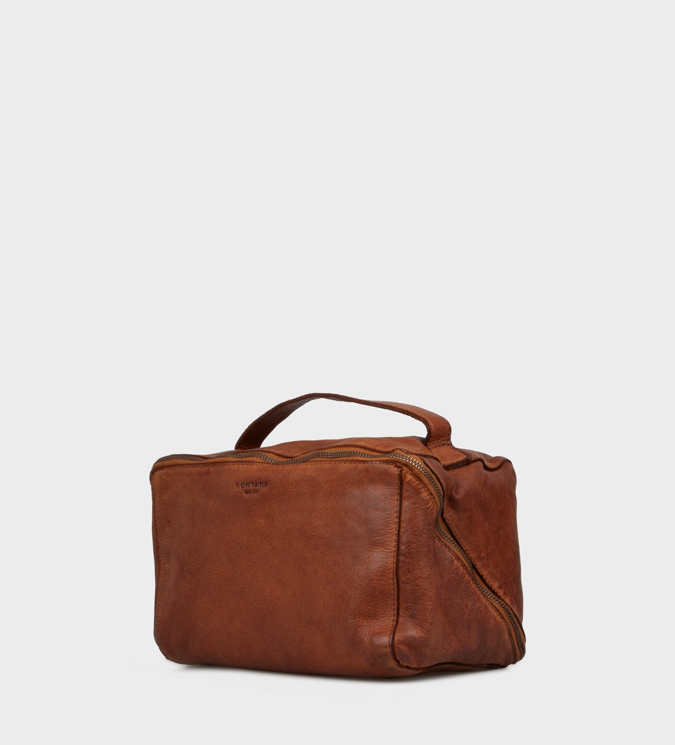 Montana est. 1957 Dillon Toiletbags Cognac