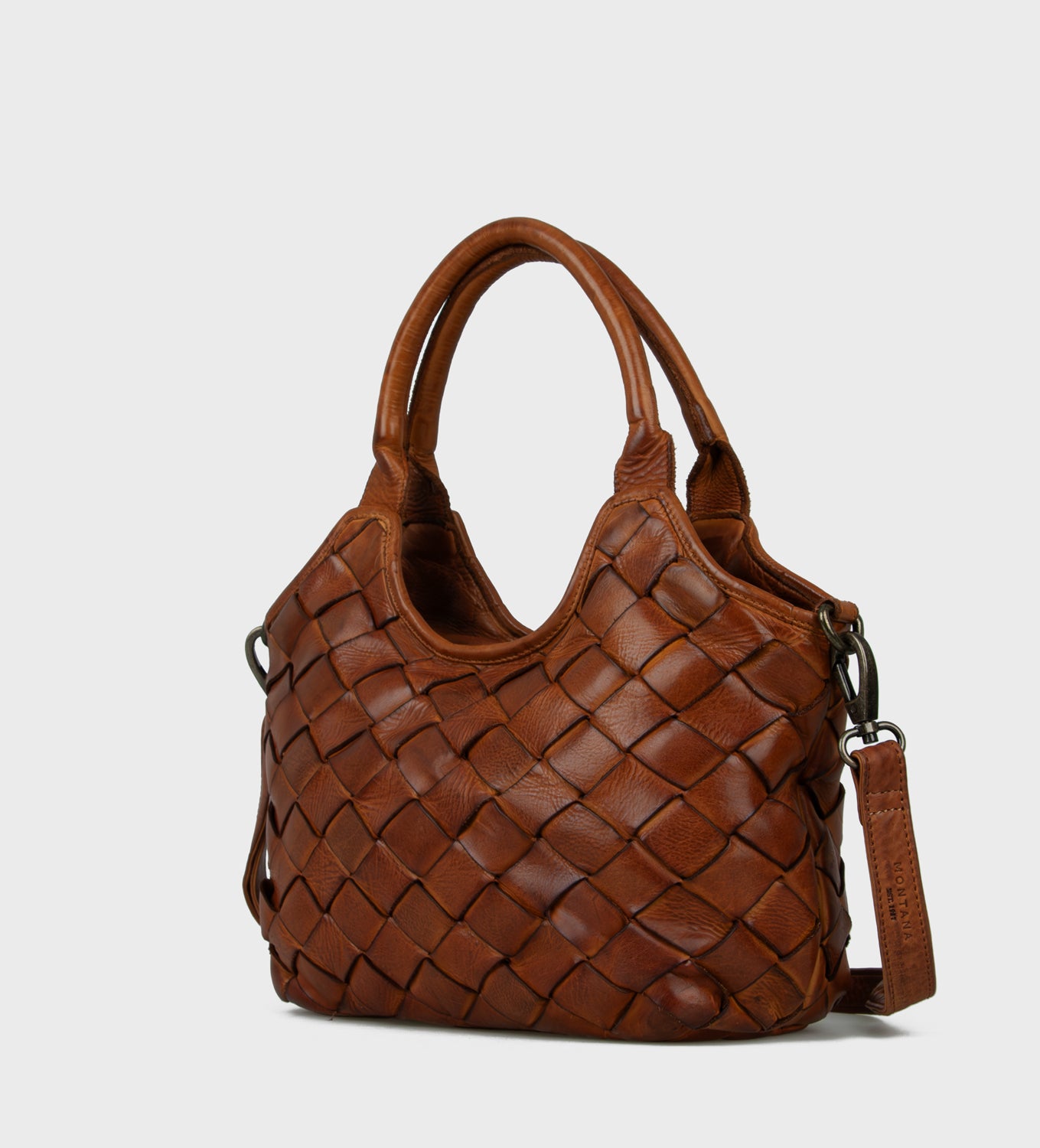 Montana est. 1957 Fairfield Bags Cognac
