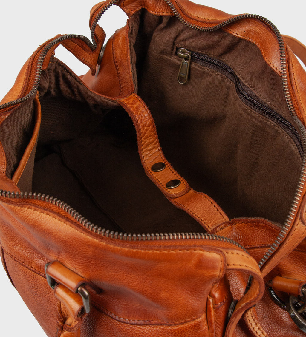 Montana est. 1957 Joliet Bags Cognac