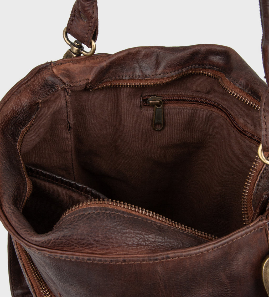 Montana est. 1957 Kinsey Urban Bags Brown