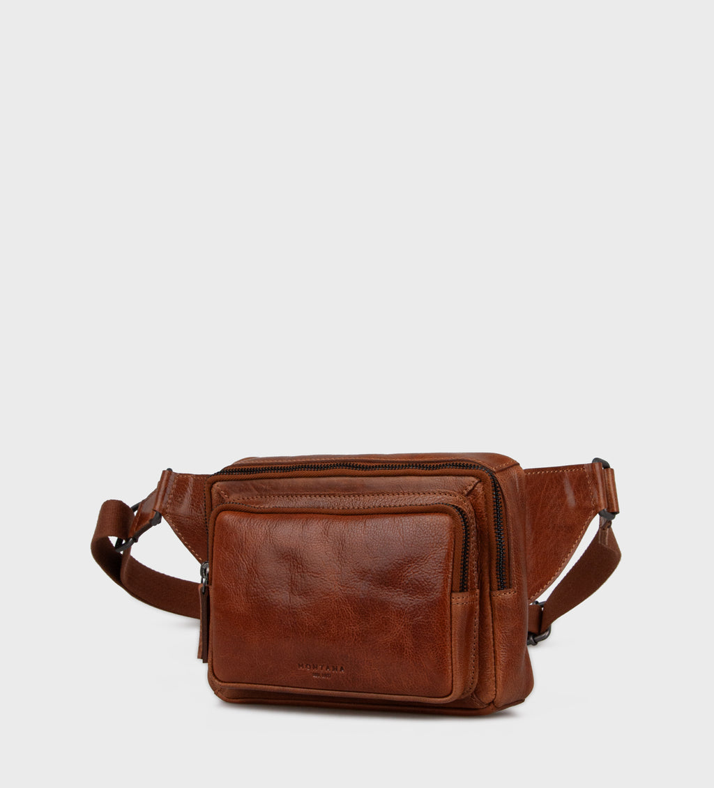 Montana est. 1957 Knox Bumbags Cognac