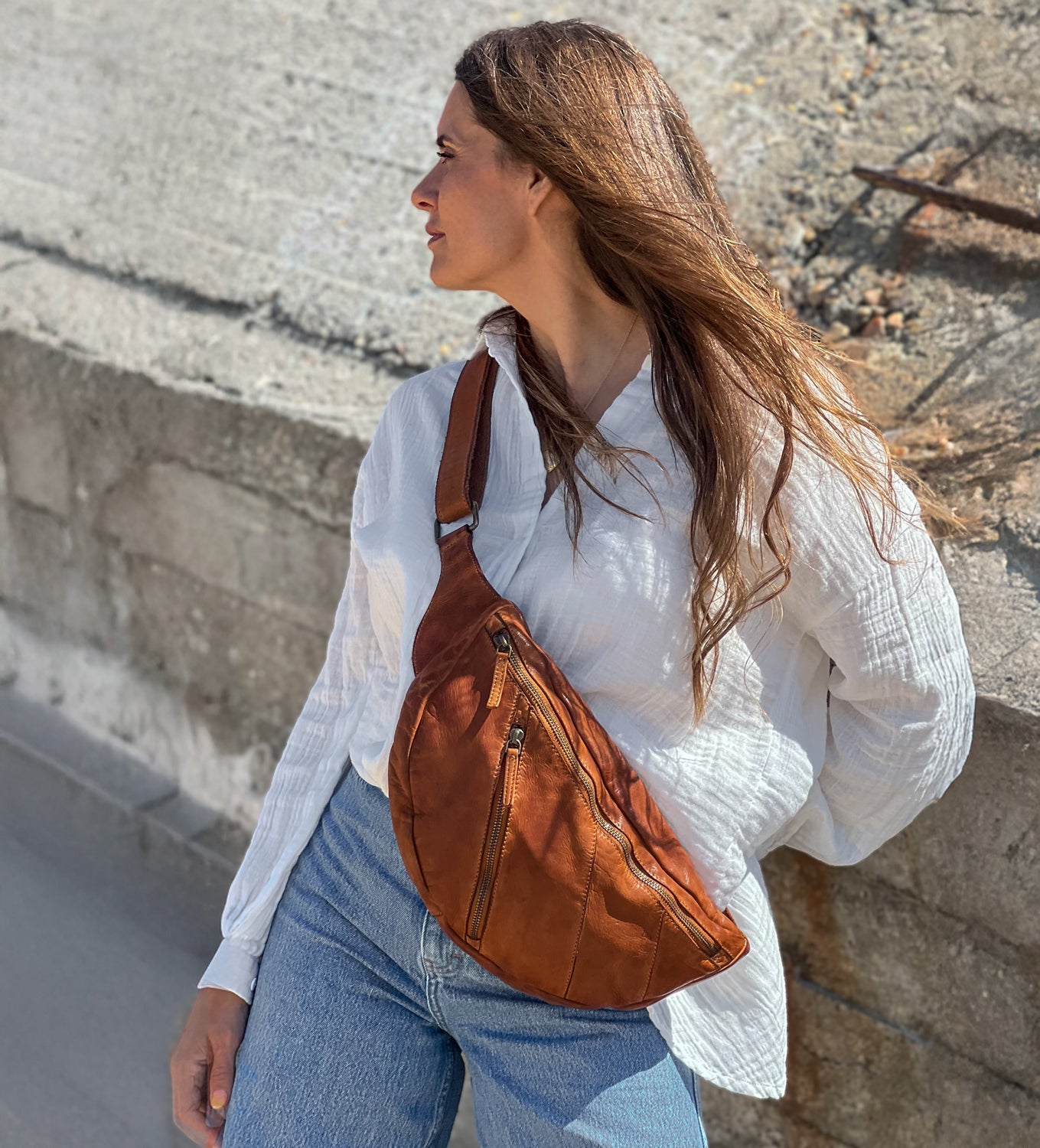 Montana est. 1957 Lavina Bumbags Cognac
