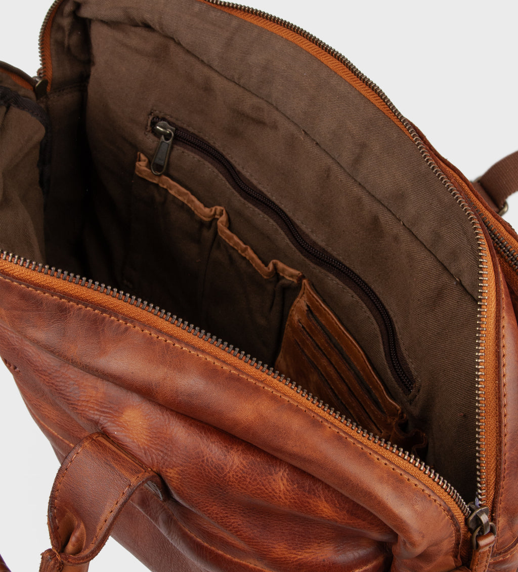 Montana est. 1957 Lenox Bags Cognac