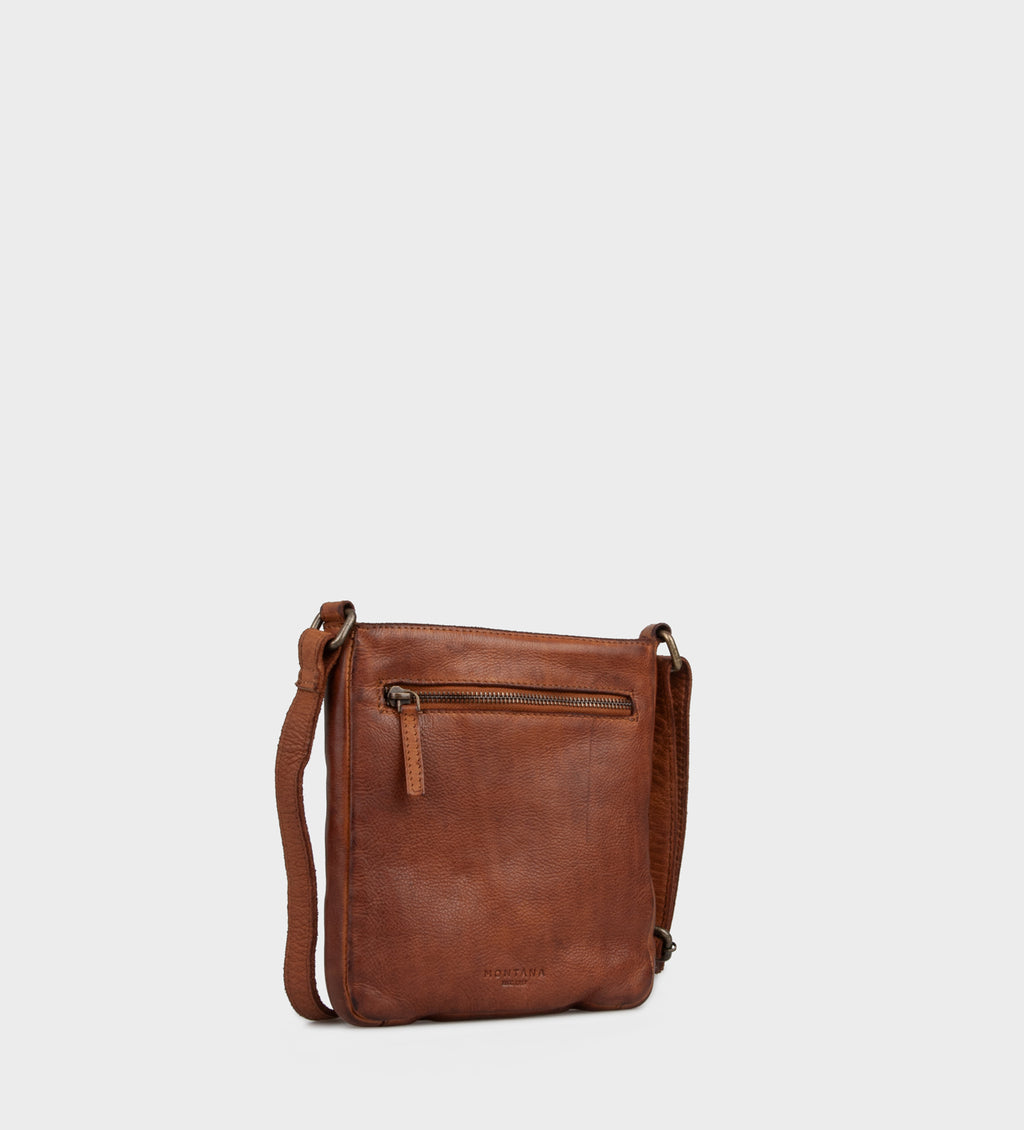 Montana est. 1957 Libby Bags Cognac