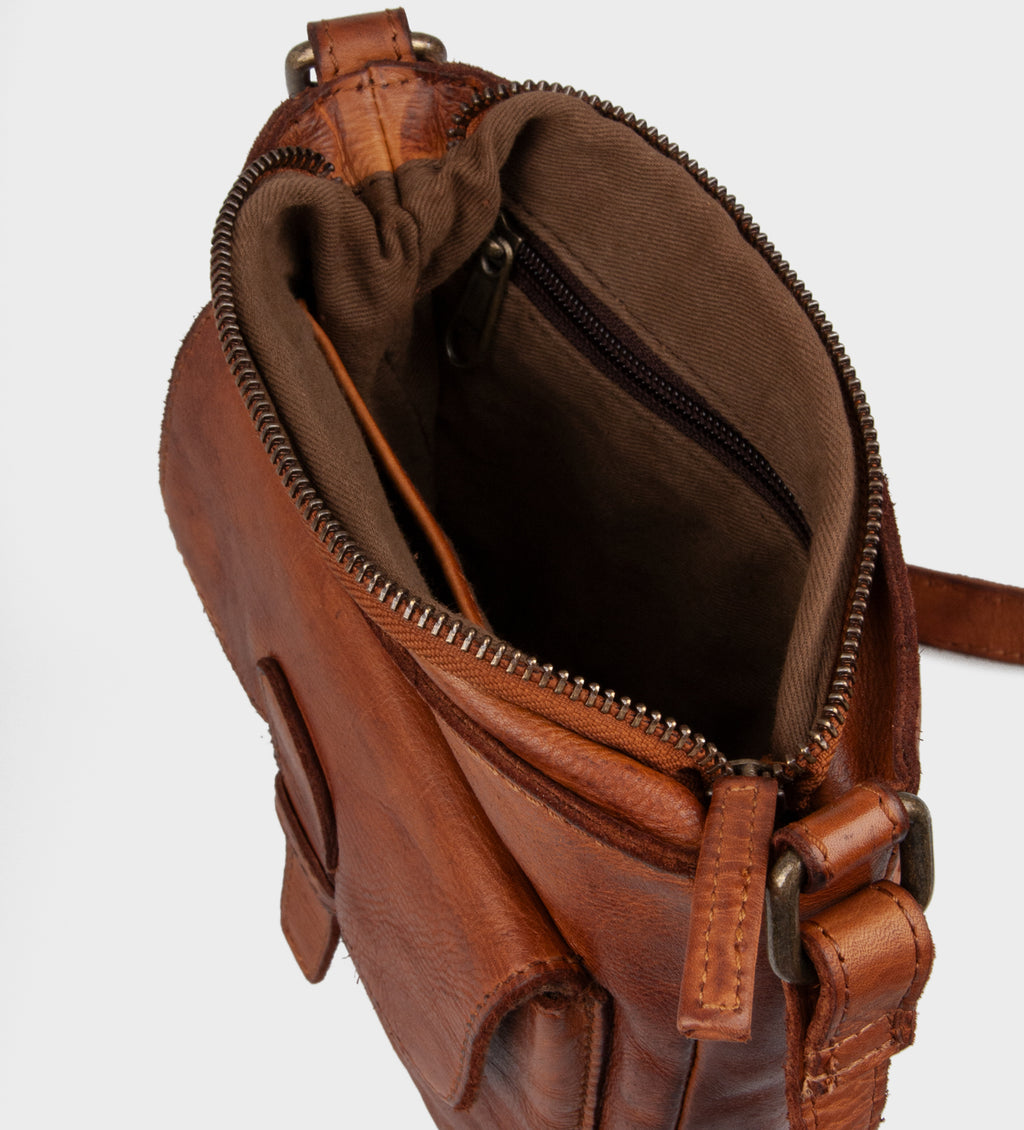 Montana est. 1957 Libby Bags Cognac