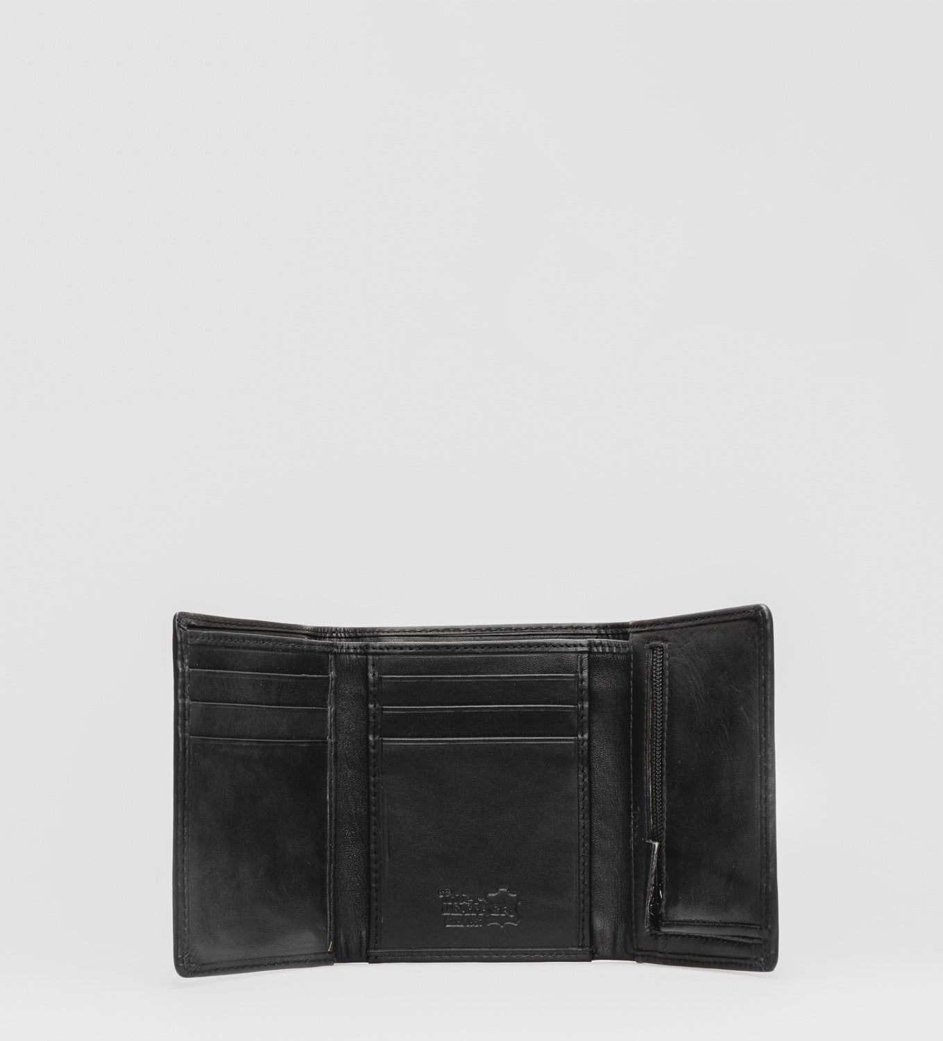 Montana est. 1957 Lille 3 foldet pung Wallet Black
