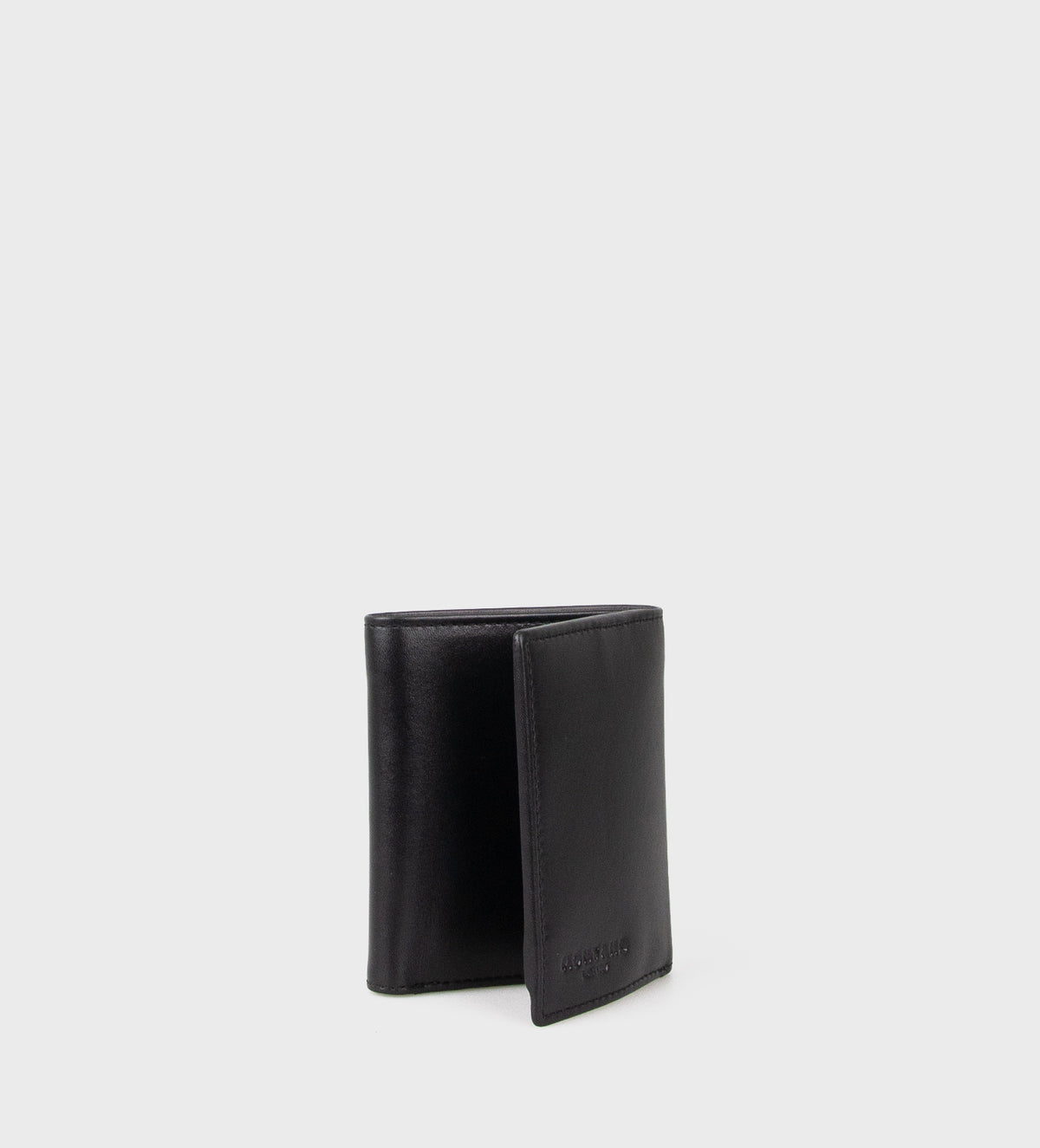 Montana est. 1957 Lille 3 foldet pung Wallet Black