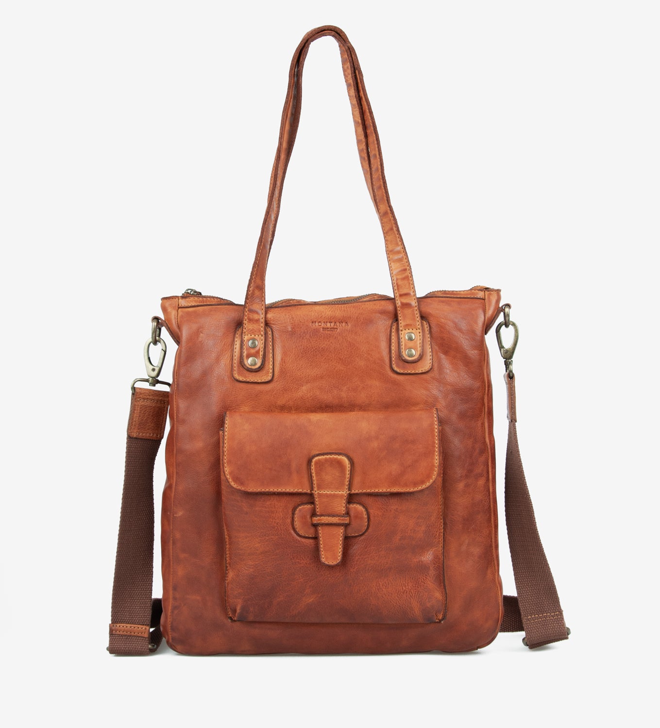 Montana est. 1957 Luka Bags Cognac