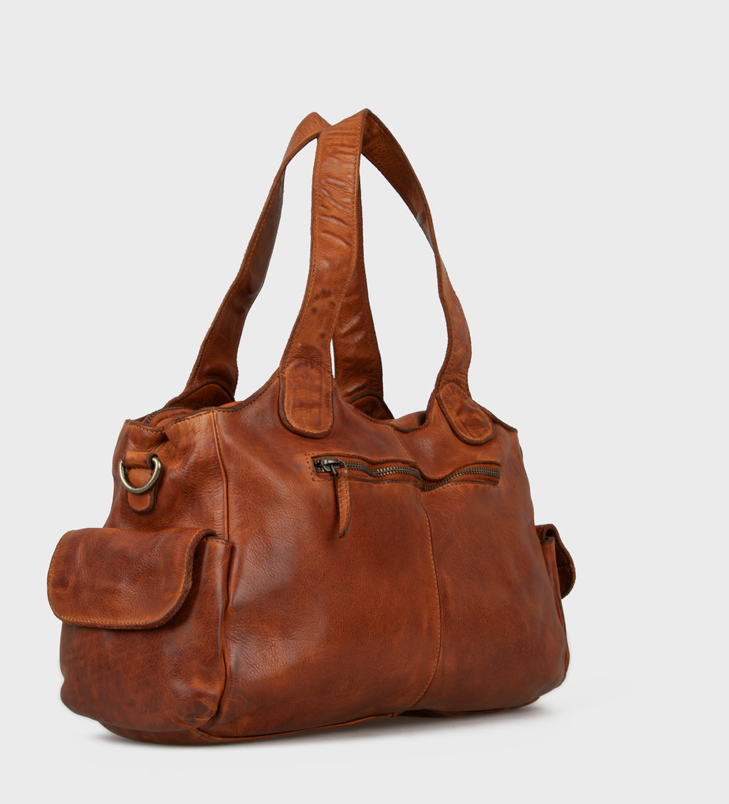 Montana est. 1957 Miles Bags Cognac