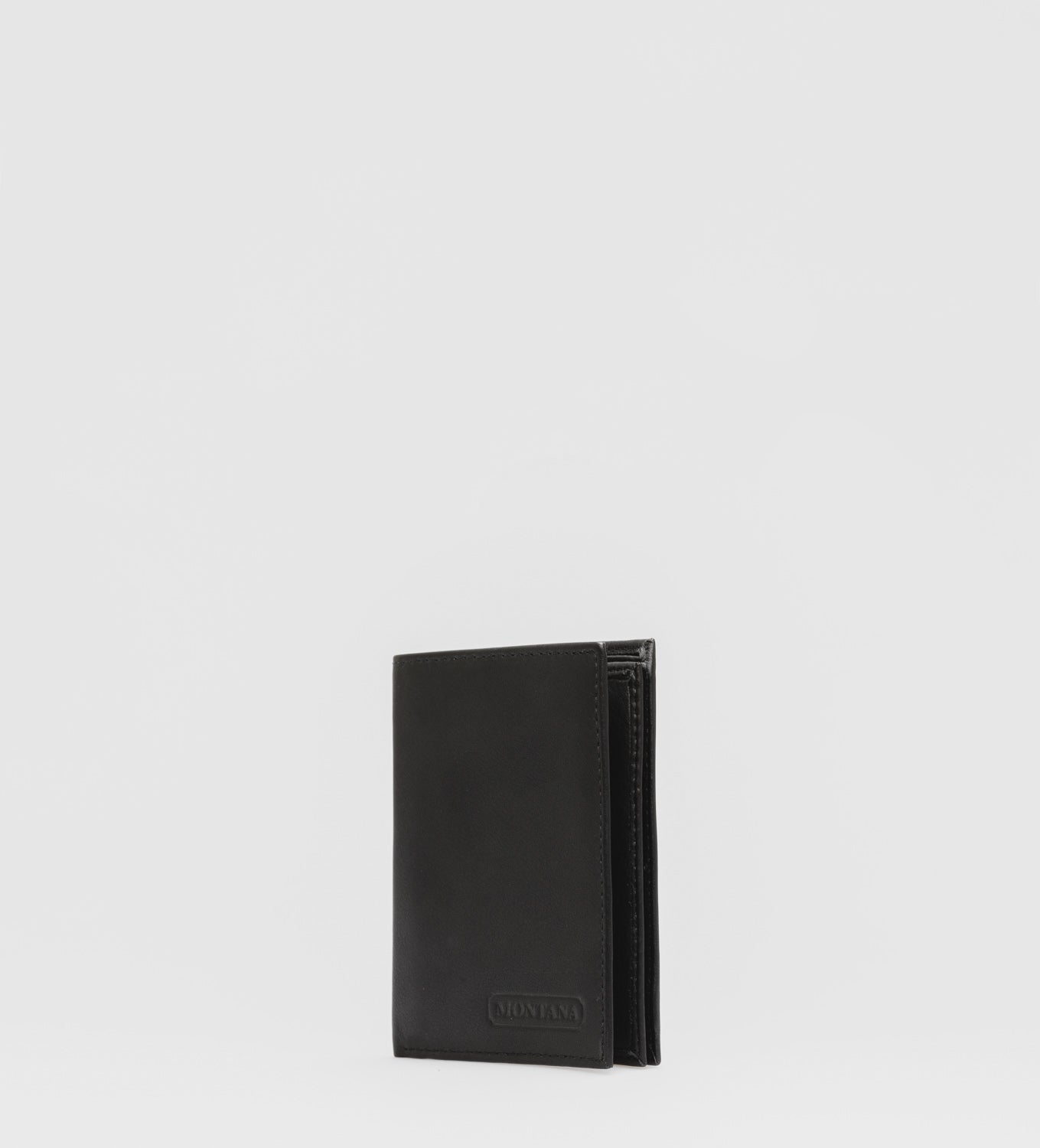 Montana est. 1957 Montana 2 fløjet pung m.klap Wallet Black