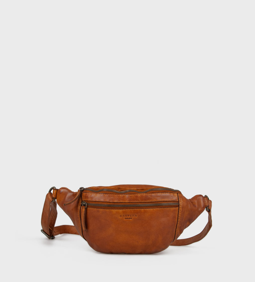 Montana est. 1957 Noxon Bumbags Cognac