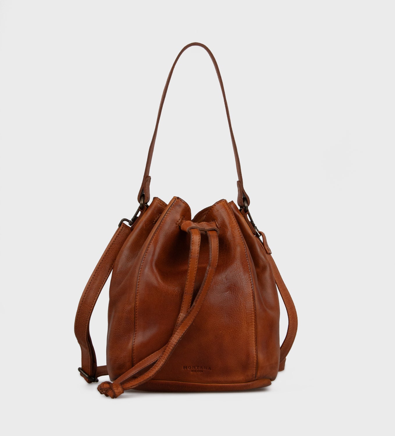 Montana est. 1957 Olive Bags Cognac