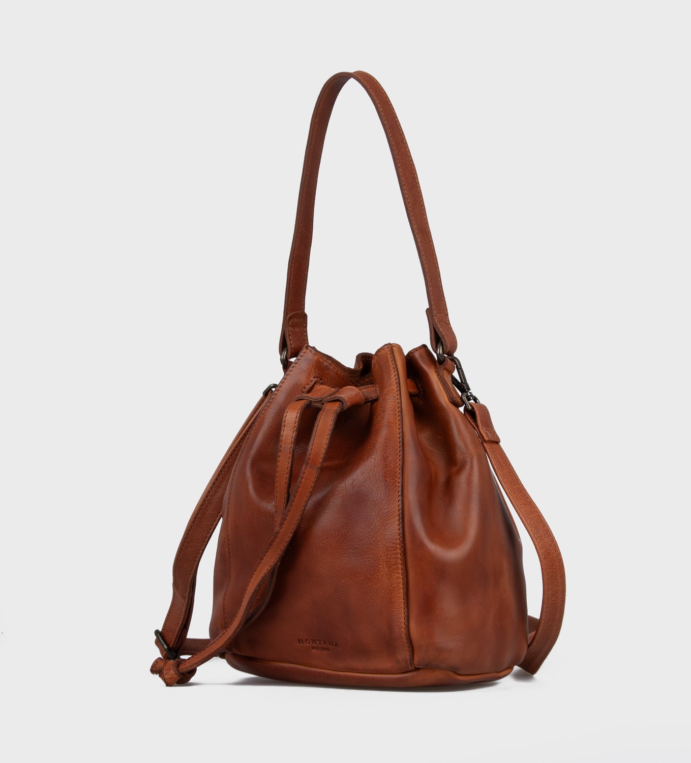 Montana est. 1957 Olive Bags Cognac