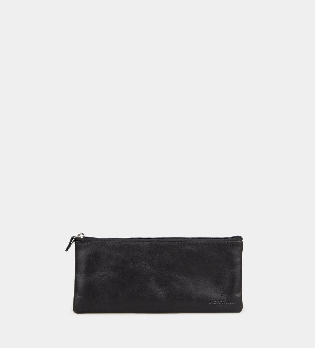 Montana est. 1957 Pencil Case, Flad Pencil Case Black