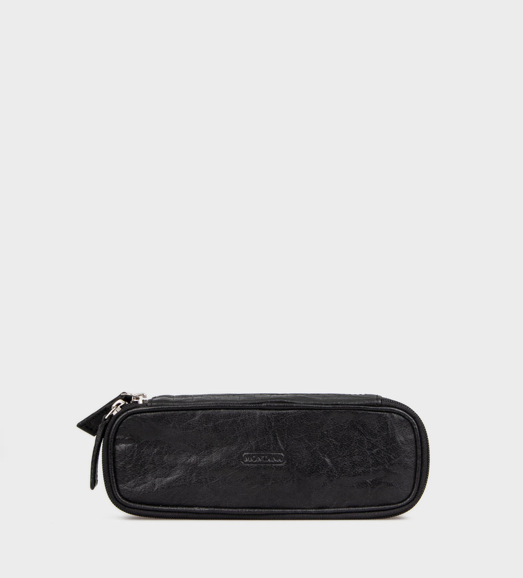 Montana est. 1957 Pencil Case, Oval Pencil Case Black