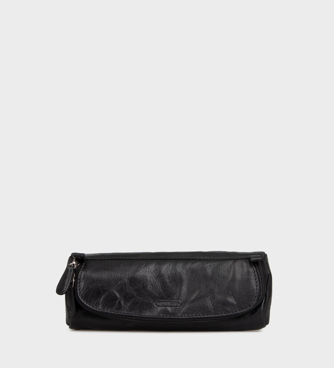 Montana est. 1957 Pencil Case, round Pencil Case Black
