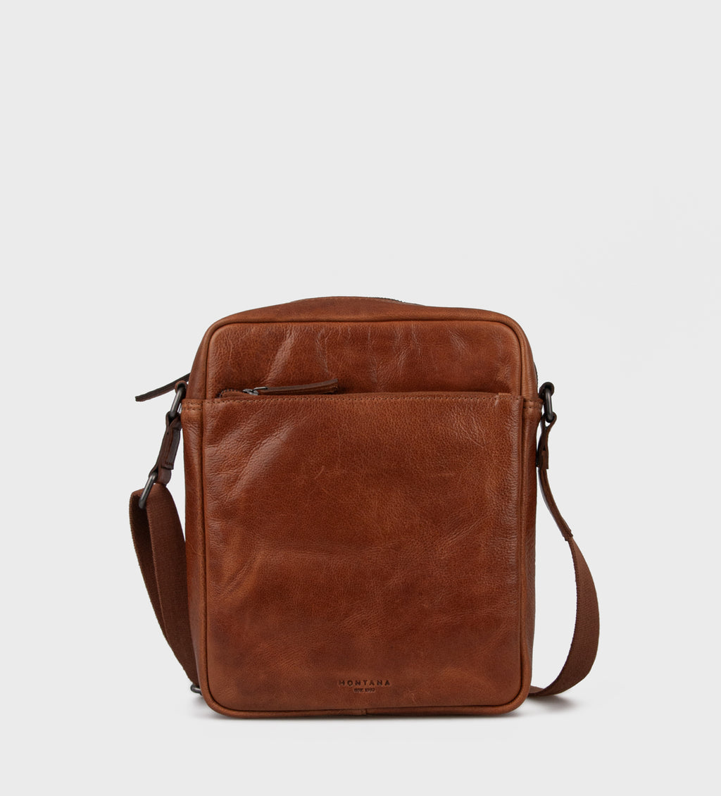 Montana est. 1957 Ranger Bags Cognac