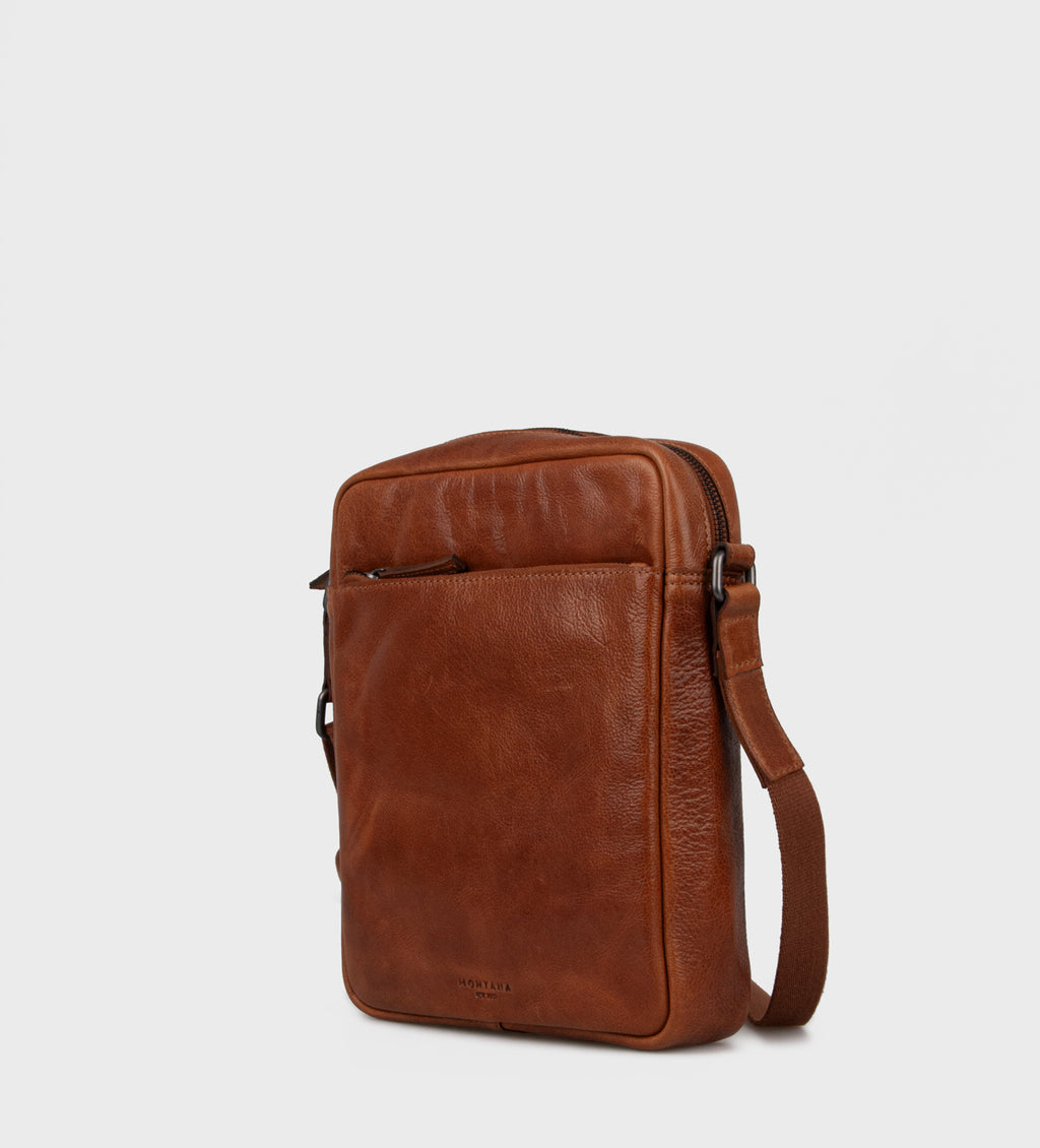 Montana est. 1957 Ranger Bags Cognac