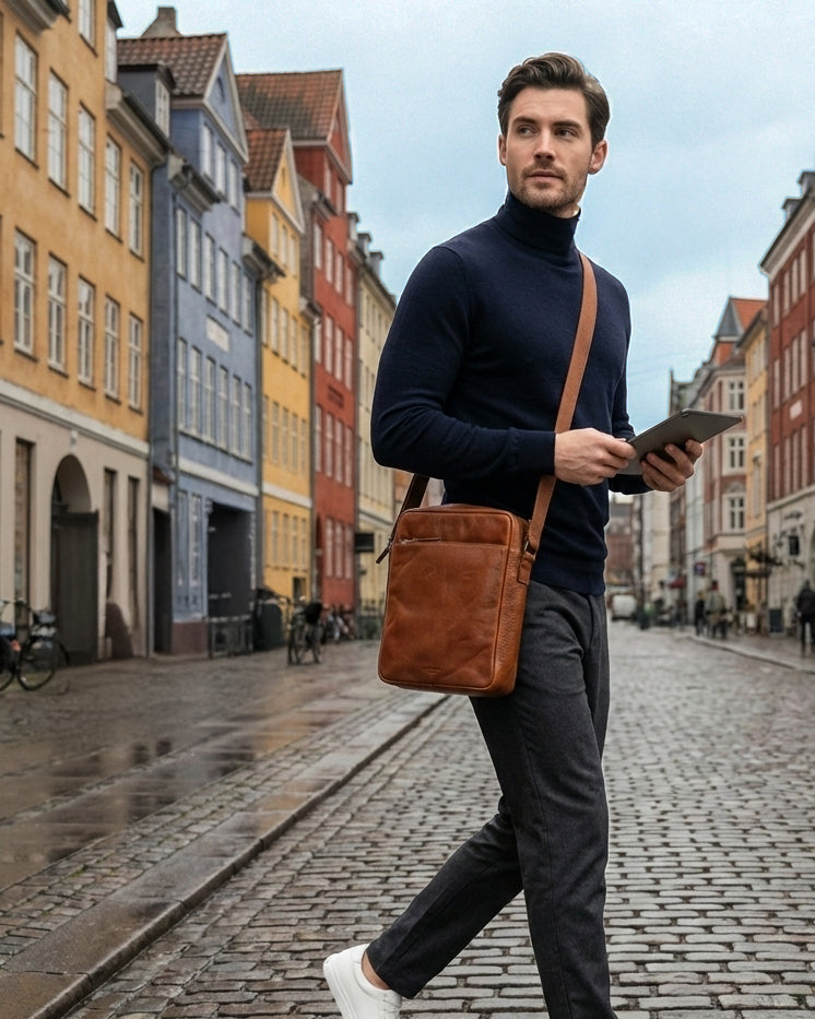 Montana est. 1957 Ranger Bags Cognac