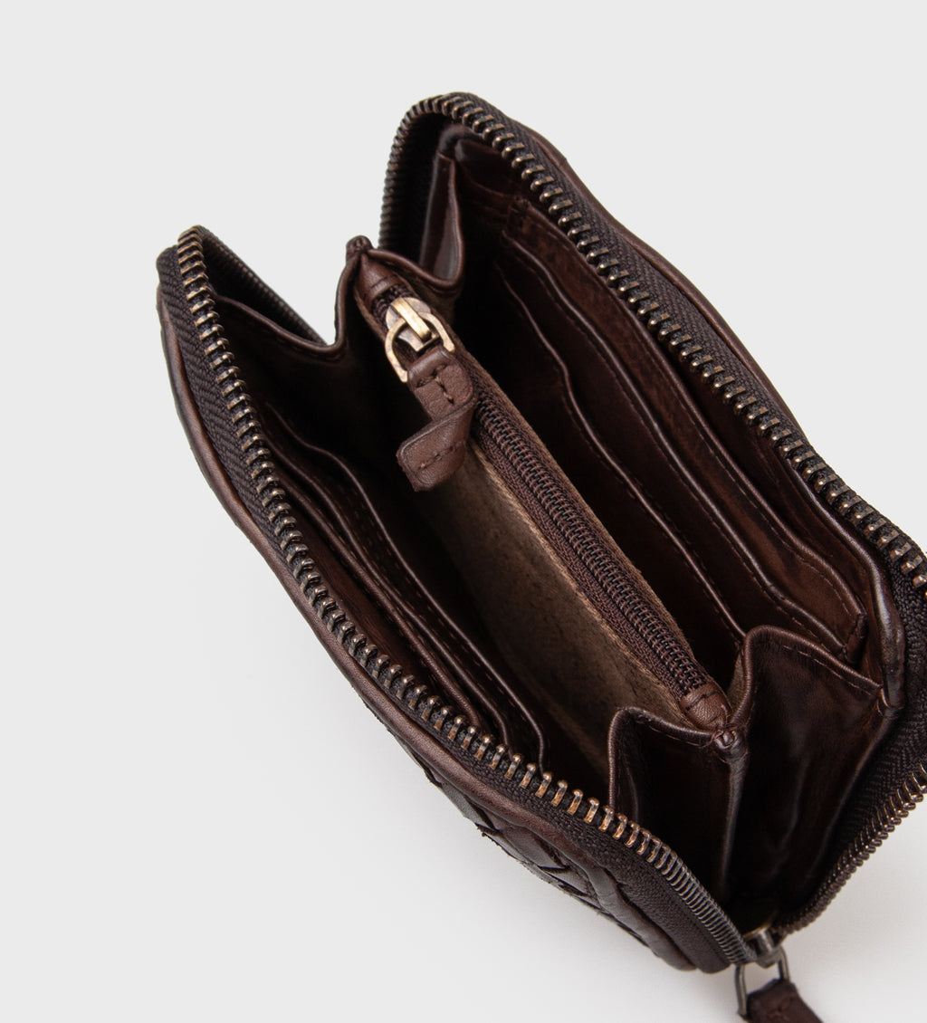 Montana est. 1957 Saco Urban Wallet Brown