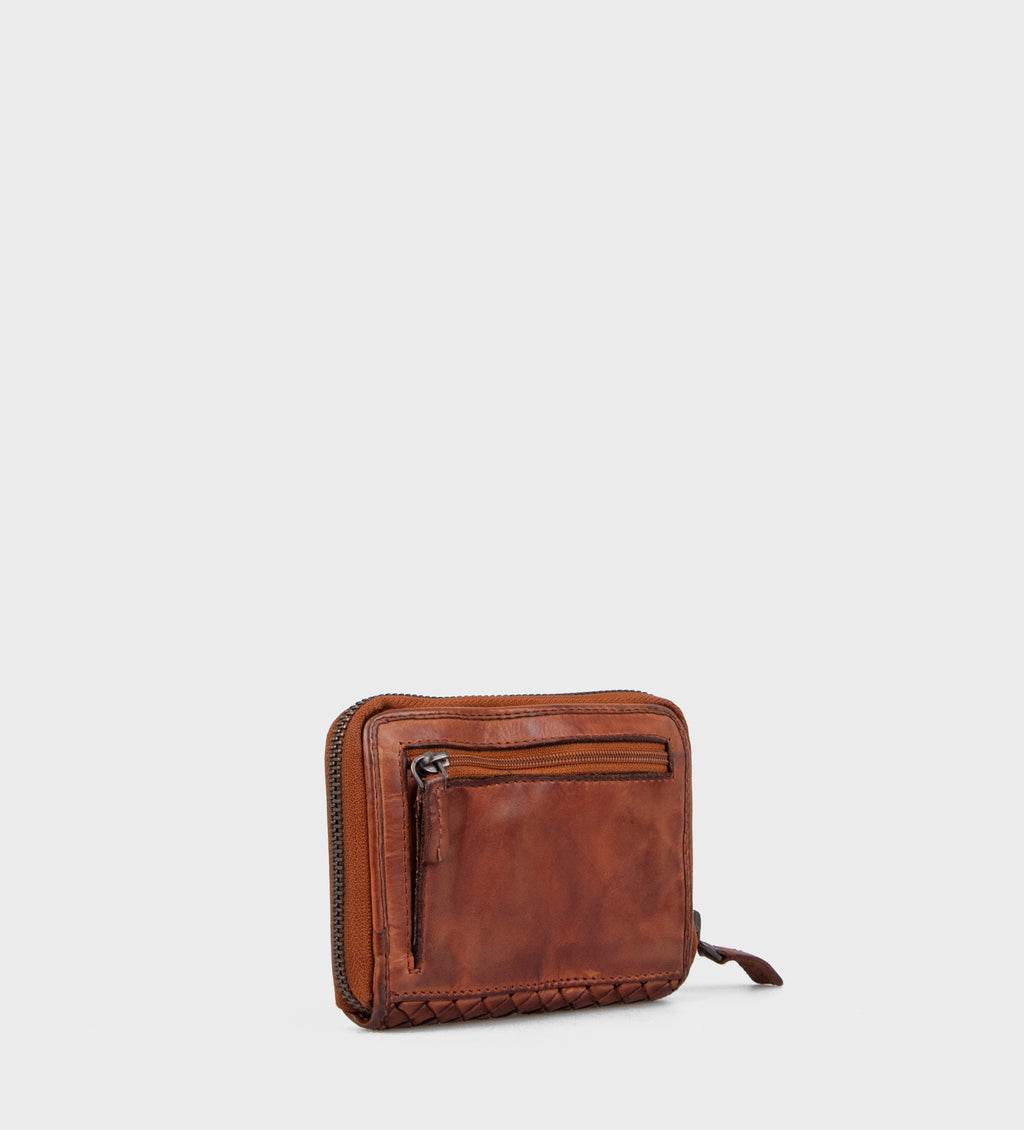 Montana est. 1957 Saco Urban Wallet Cognac
