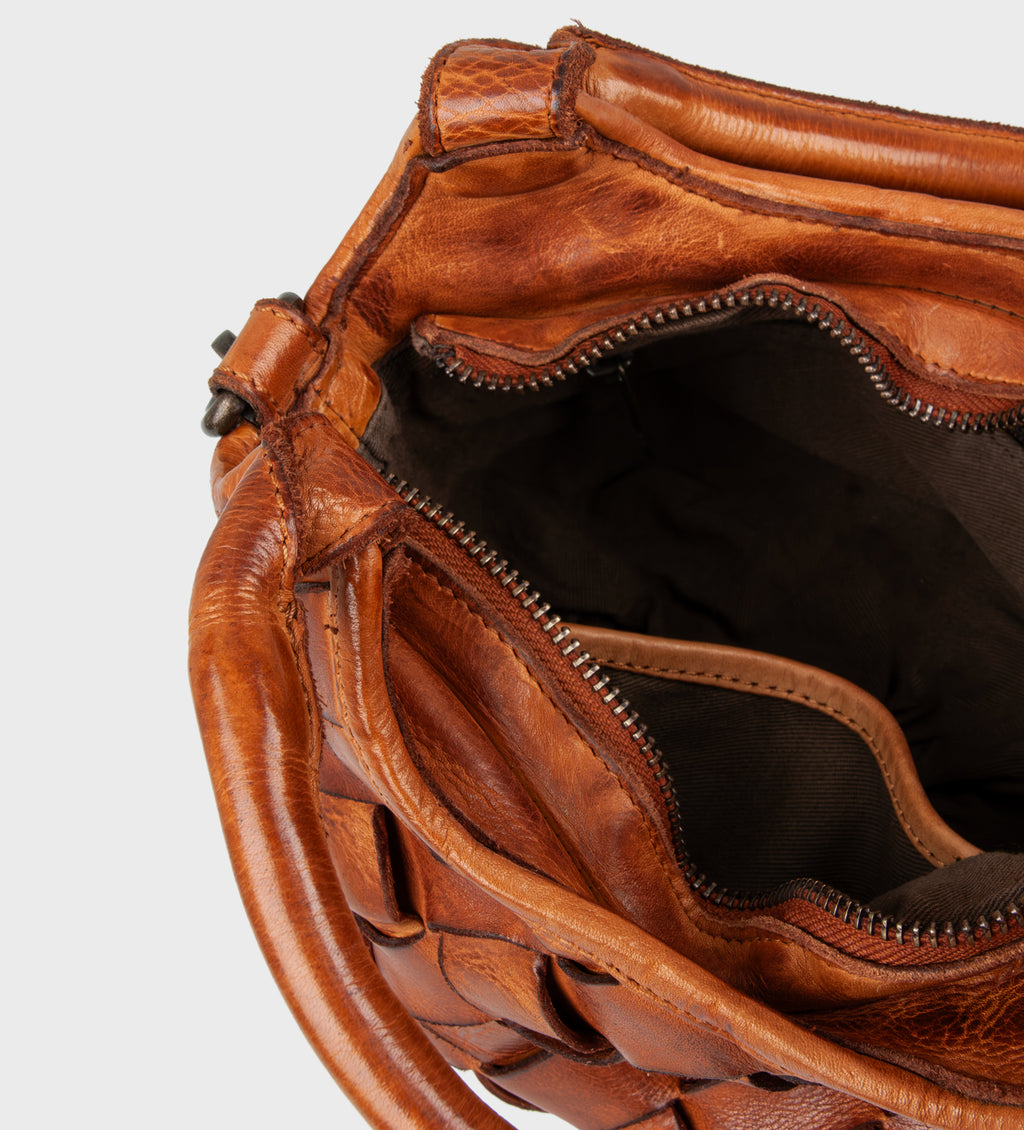 Montana est. 1957 Simms Small Crossbody Cognac
