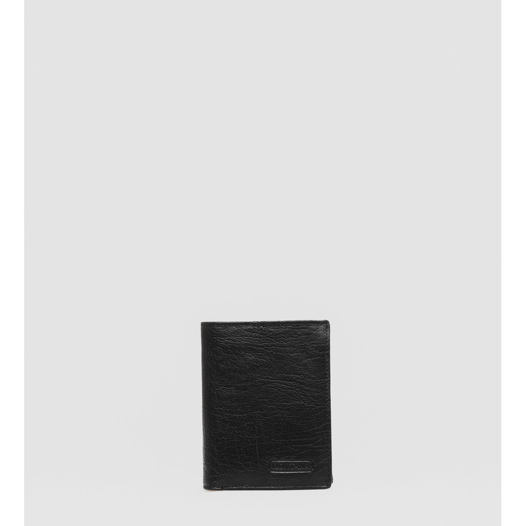 Montana est. 1957 To fløj m. klap Montana Wallet Black