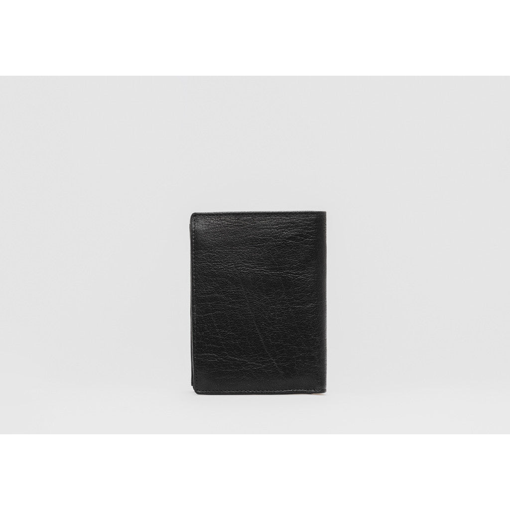 Montana est. 1957 To fløj m. klap Montana Wallet Black