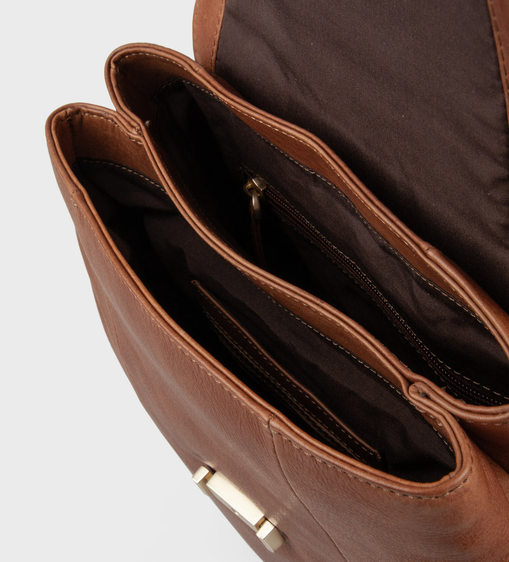Montana est. 1957 Tyfta Bags Cognac