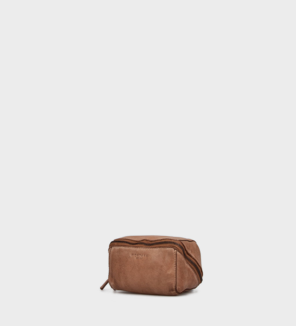 Montana est. 1957 Willow Toiletbags Walnut