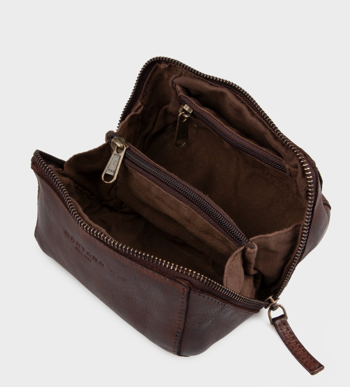 Montana est. 1957 Willow Toiletbags Brown